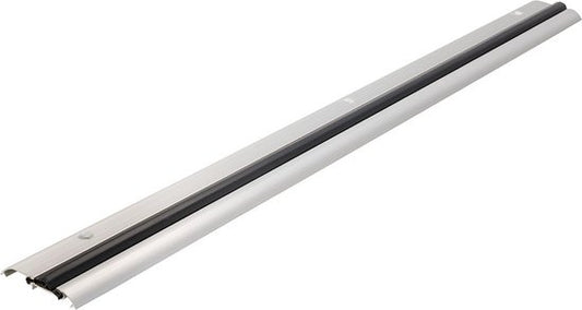 Fixman Tochtstrip - coupe-courant d'air - argent - aluminium - 91 x 8 cm - coupe-courant d'air de porte