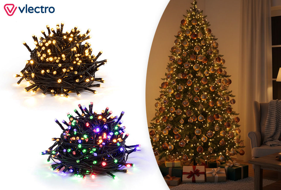 Vlectro - Guirlande lumineuse avec adaptateur