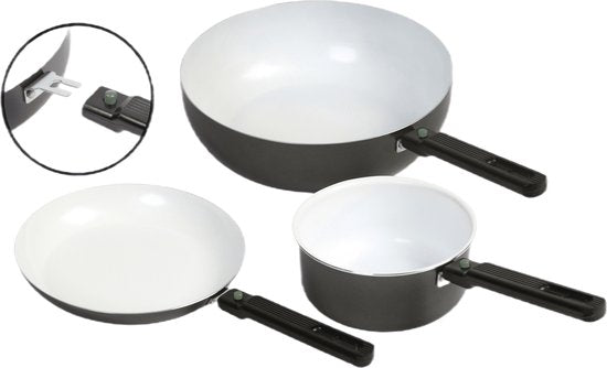 Poêle Bo-Camp - Sprint ECO - Poêle de camping - Manche amovible - Ø 26 cm