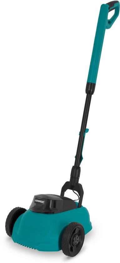 VONROC Mini tondeuse électrique 20V - 22 cm - Tonte et mulching en un - Trois hauteurs de coupe réglables : 30mm, 40mm, 50mm -- Outil de nettoyage inclus - Sans batterie ni chargeur