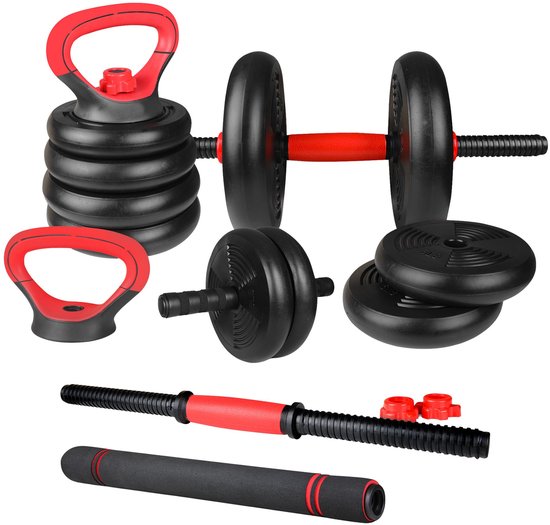 Fitby Dumbells 20 KG - Dumbbells - Weights Set - Adjustable Dumbells - dumbbell set - Dumbell Set - Kettlebell