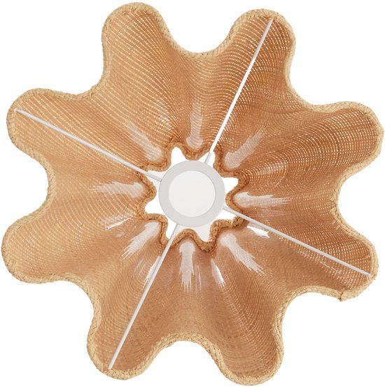 Light & Living - abat-jour - Bezaha - naturel - tissu - Ø 11 cm - E27 - 2035935