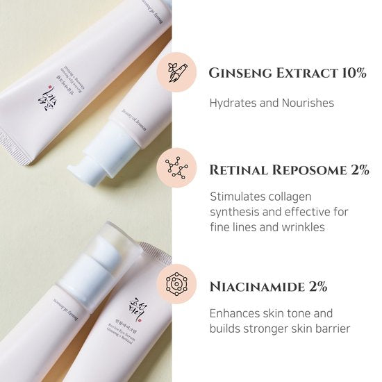 Beauty of Joseon - Ginseng + Retinal Revive Eye Serum 30ml Soins coréens