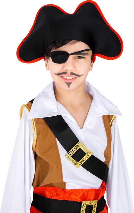dressforfun - Costume garçon capitaine borgne Ole 104 (3-4 ans) - déguisement halloween déguisement carnaval déguisement carnaval déguisement carnaval déguisement carnaval - 300758