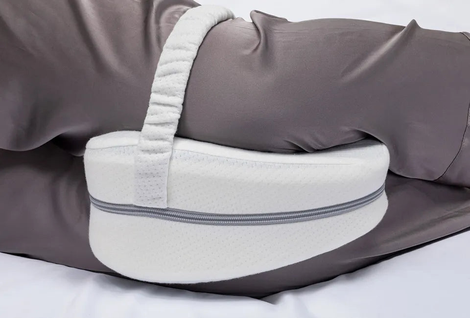 Wellhealth Memory Foam Side Sleeper 2.0 - coussin ergonomique pour les genoux - pour une meilleure position de sommeil