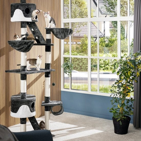 TecTake 401641 griffoir - Gris - 260 cm