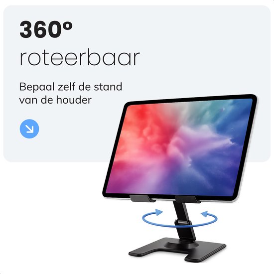 Luft Support de tablette - Jusqu'à 13 pouces - Support de tablette - Support d'iPad - Tablette Samsung - Trépied