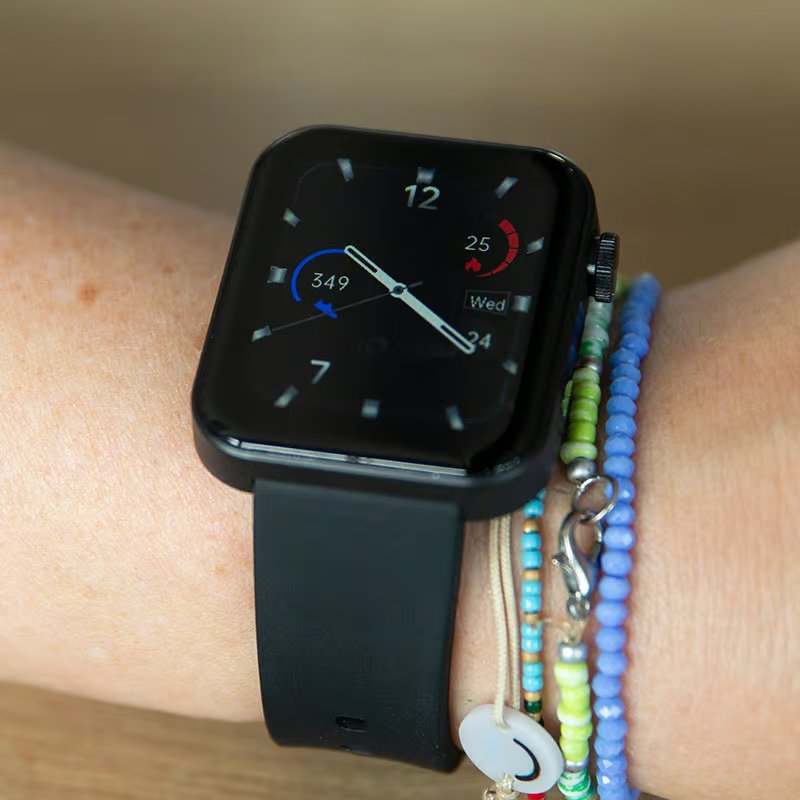 Montre connectée Kendox LifeTracker 2-en-1 - 6 fonctions intelligentes - 18 modes sportifs - Autonomie de batterie très longue