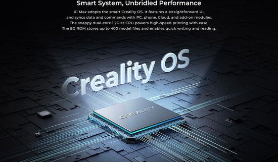 Imprimante 3D Creality K1 MAX - Haute vitesse