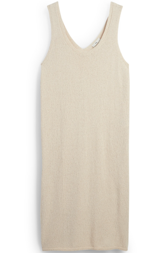 C&A Beach Dress Light Beige - Taille S-M - Longueur 95 cm - Tour de poitrine 48 cm - Taille 46 cm