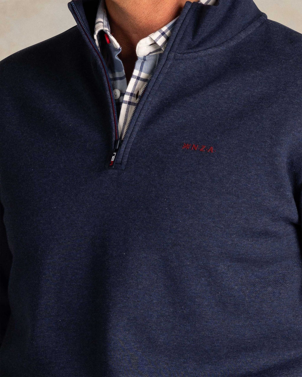 Pull NZA Half Zip - Marine - Taille XL