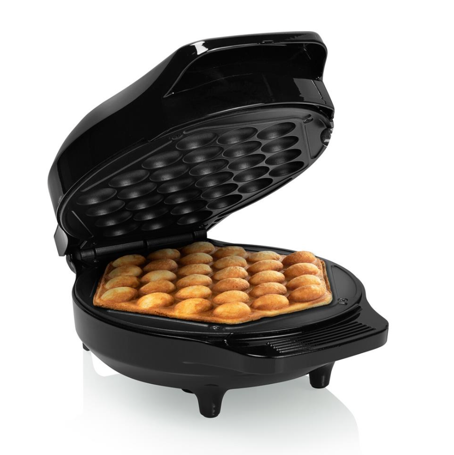 Appareil à gaufres Princess - Gaufres hexagonales - Surface de cuisson de 18 cm - Noir