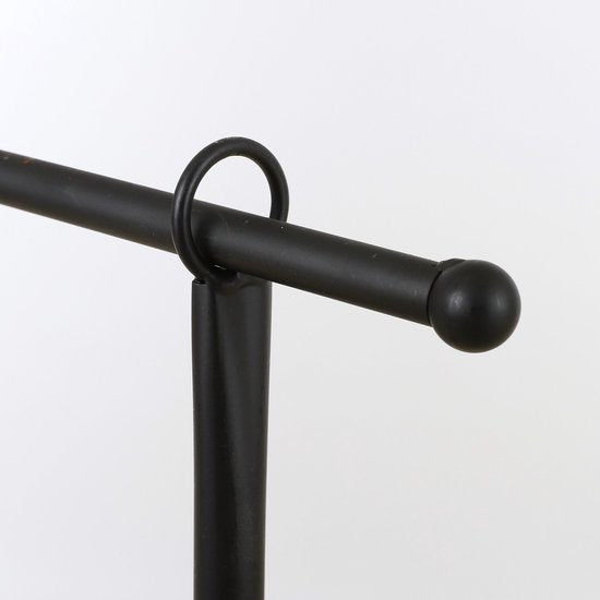 Pince de table Mica Decorations - H 110 x L 223-250 cm - Métal - Noir
