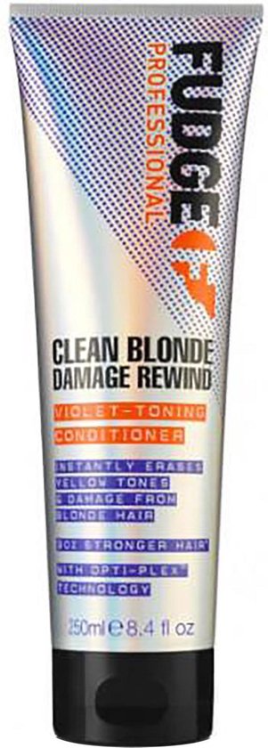 Fudge Clean Blonde Damage Rewind Violet - Après-shampoing - 250 ml