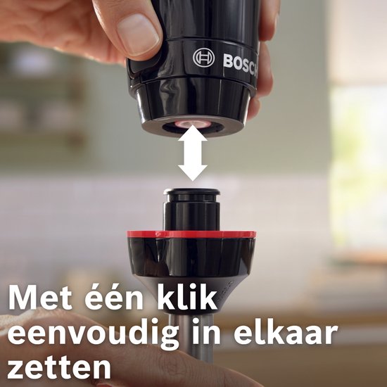 Bosch Série 4 MSM4B620 - Mixeur plongeant ErgoMaster - 1 000 W - Noir