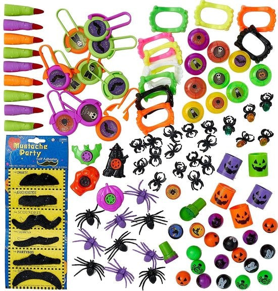 The Twiddlers - Lot de 110 jouets - Thème Halloween