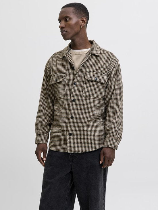 JACK&JONES ESSENTIALS - JJEBRADLEY OLLIE OVERSHIRT LS NOOS Chemise pour homme