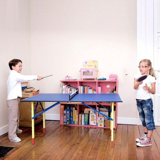 Mini table de tennis de table - ping pong - Cornilleau Hobby - bleu