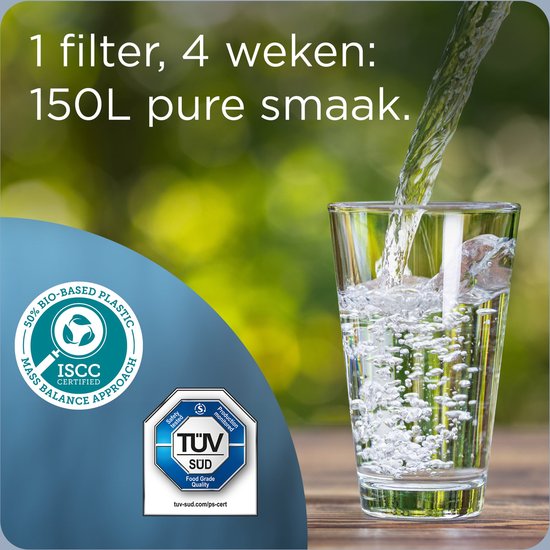 BRITA - Carafe filtrante - Style Cool - 2,4 L - Gris - avec 1 cartouche filtrante MAXTRA Pro All-in-1 incluse - avec Cashback (uniquement en Belgique - jusqu'à 10 € remboursés)