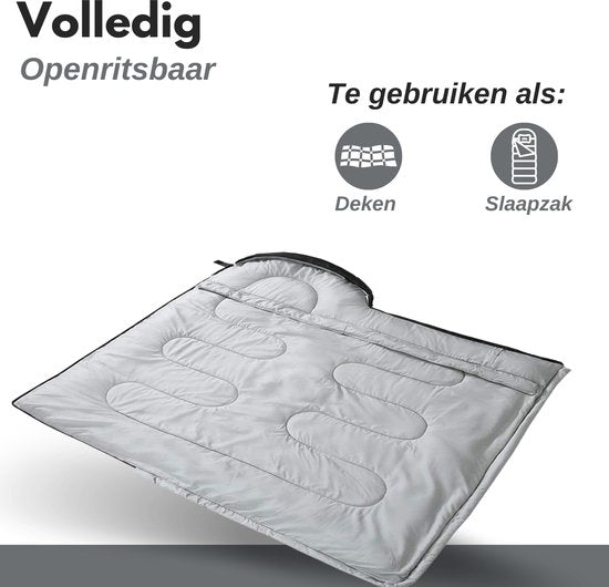 Vertrex Peak Comfort Mummy Sleeping Bag Extra Warm - Sacs de couchage adultes - Camping - Black