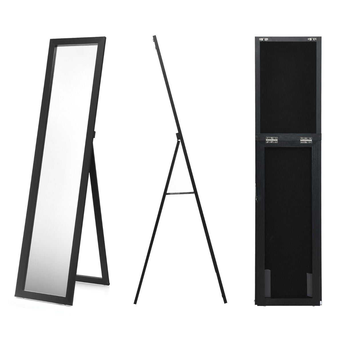 Coast 2 en 1 niveau complet niveau complet avec cadre en bois 37 x 155 cm noir