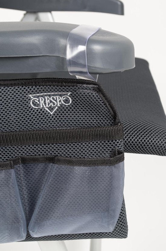 Crespo - Organizer 86 - Air-Elite - Universel - Pour accoudoir - Gris