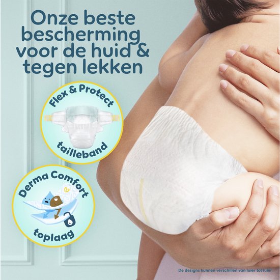 Pampers Premium Protection Taille 2 - 240 couches - 4 kg à 8 kg - Coffret mensuel
