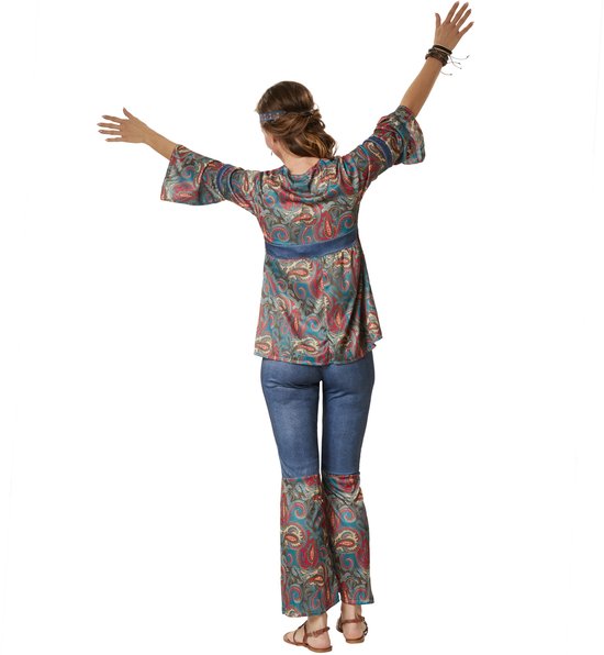Dressforfun Hippie Girl Harmony S - déguisement costume halloween déguisement fête carnaval déguisement fête - 302608