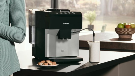 Siemens EQ500 TP511R01 - Machine à expresso entièrement automatique - Argent clair