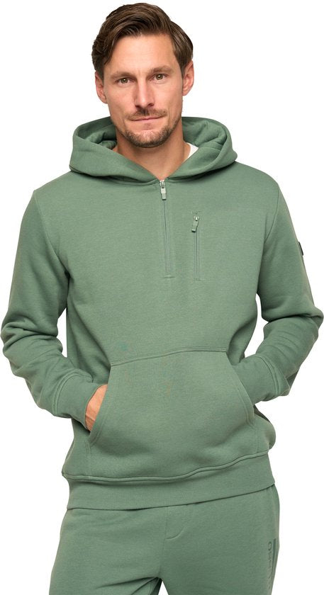 Survêtement Mario Russo Achilles - Tenue d'intérieur - Survêtement de jogging - Sweat à capuche - Vert canard