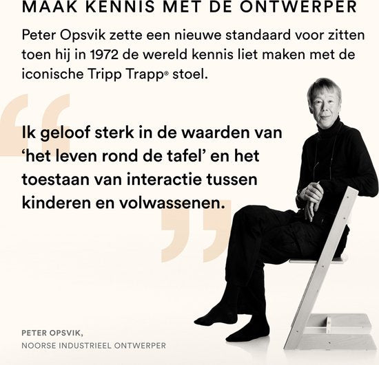 Chaise haute Stokke Tripp Trapp - Noir