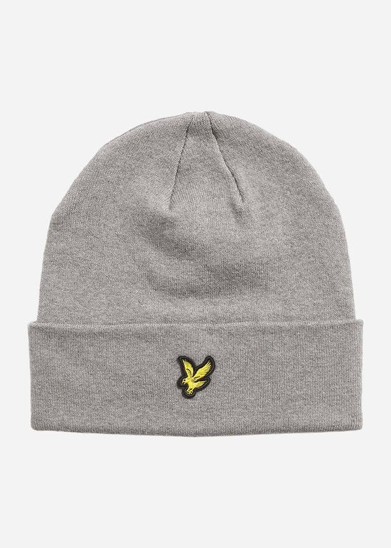 Lyle & Scott Bonnet en laine mélangée gris - Taille - Homme