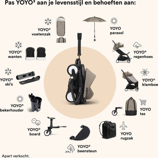 Housse de pluie Stokke® Yoyo³ - Poussette