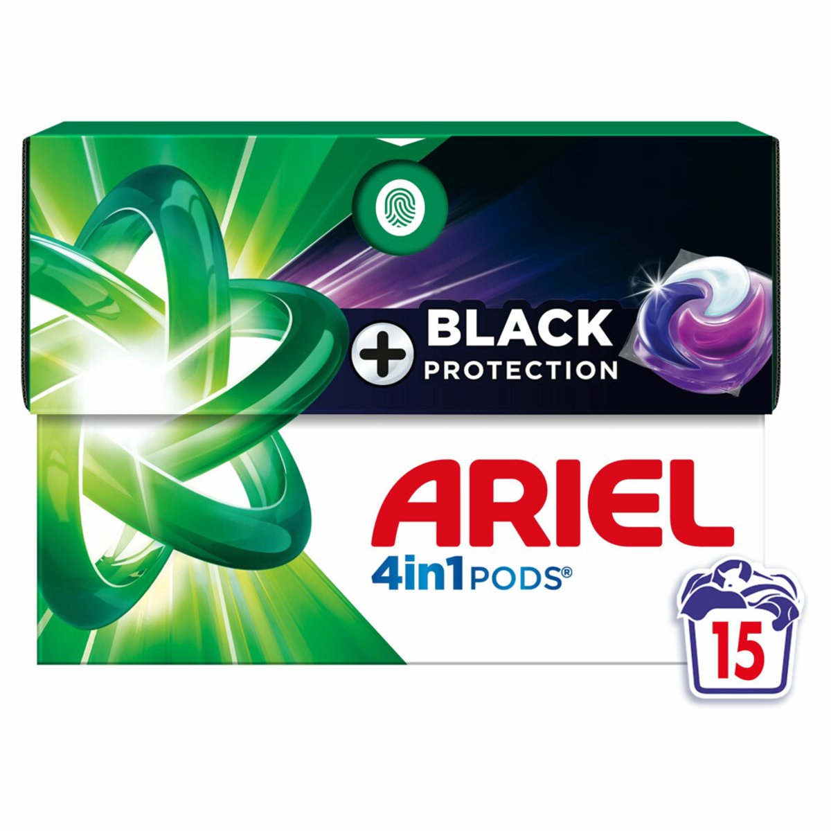 Ariel 4in1 Detergent Pods Revitablack - 15 pièces