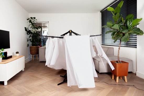 SpeedDryer Sèche-linge électrique - Sèche-linge économe en énergie - Sèche le linge en 2 heures - Silencieux - Sèche-linge électrique économe en énergie - Sèche-linge d'intérieur compact et pliable - Étagère de séchage du linge