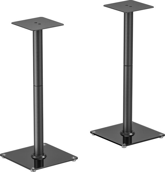 VDD Gaming Speaker Stand - Universal Speaker Stand - Floor Stand - Speaker Stand - set of 2 pieces - 76.5 cm high - 25 kg load capacity