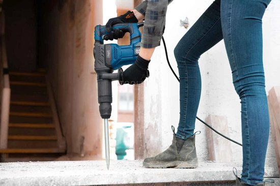 Scheppach Marteau de démolition AB1500X avec étui
