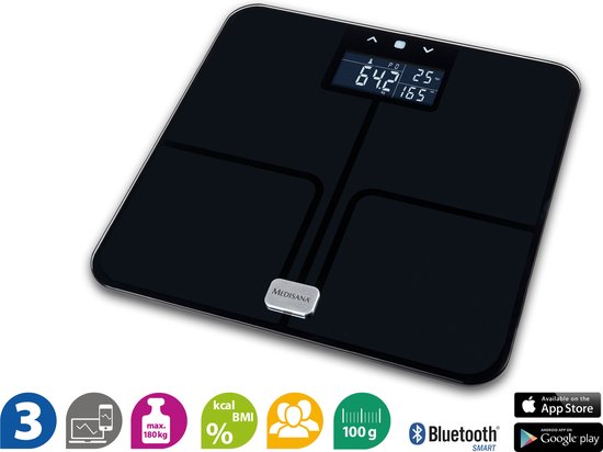 medisana BS 436 - Connect - Pèse-personne