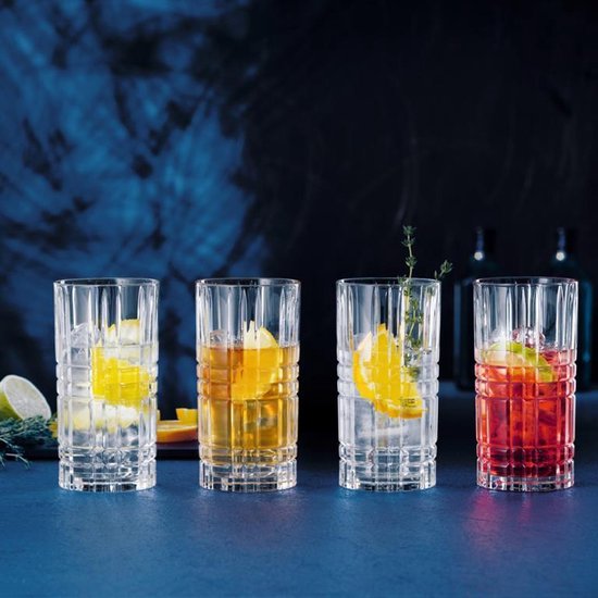 Nachtmann - Verres à whisky et à long drink Square - Lot de 12 - Whisky - Long drink