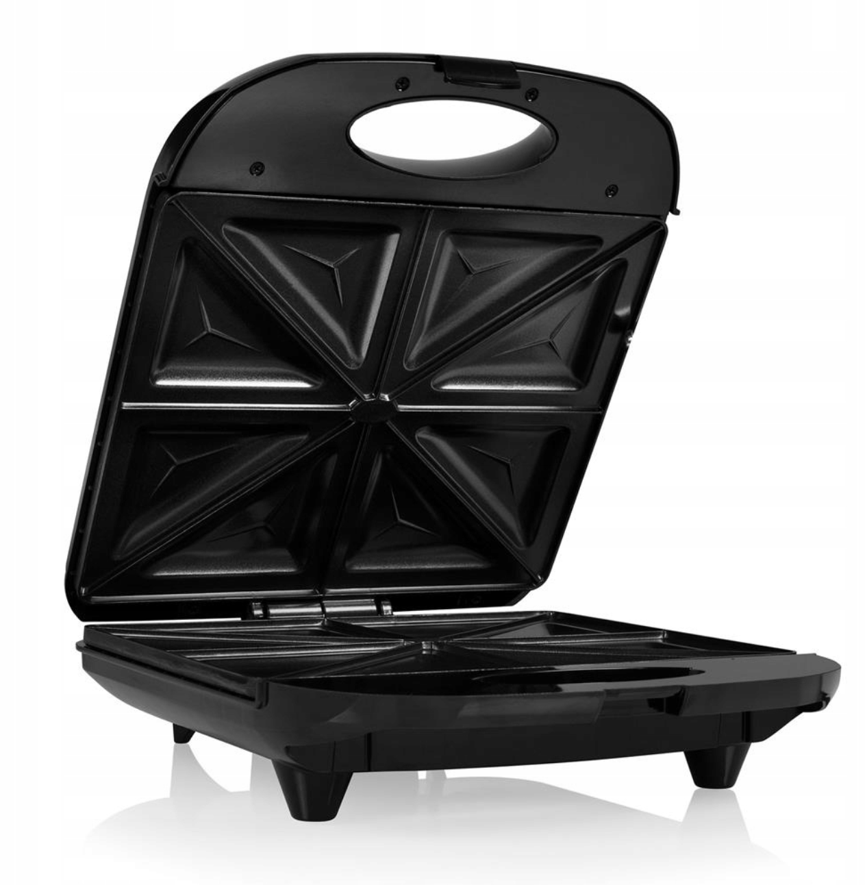 Appareil à sandwichs Princess XL - Grille-pain pour 4 sandwichs - 25 x 22 cm - Noir