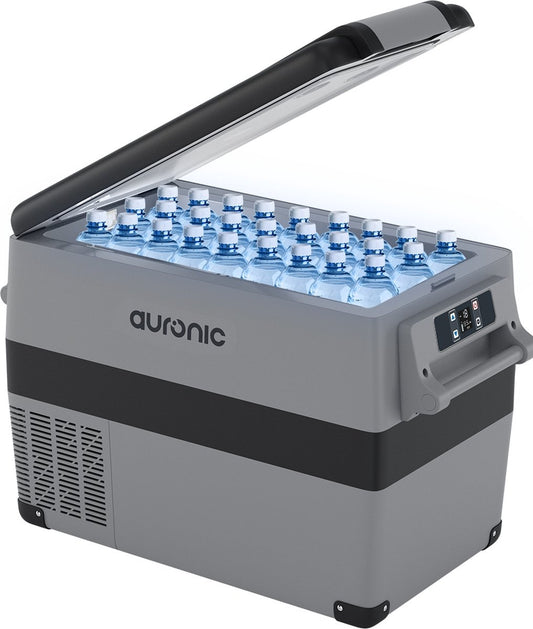 Auronic Electric Compressor Coolbox - Coolbox - 40.5L - 12V et 240V - Gris