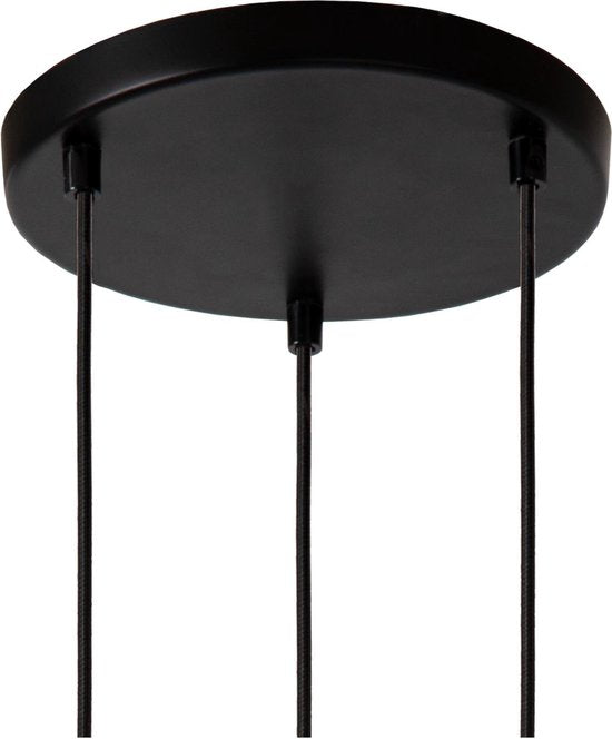 Lucide MEDINE - Lampe suspendue - Ø 46 cm - 3xE27 - Opale