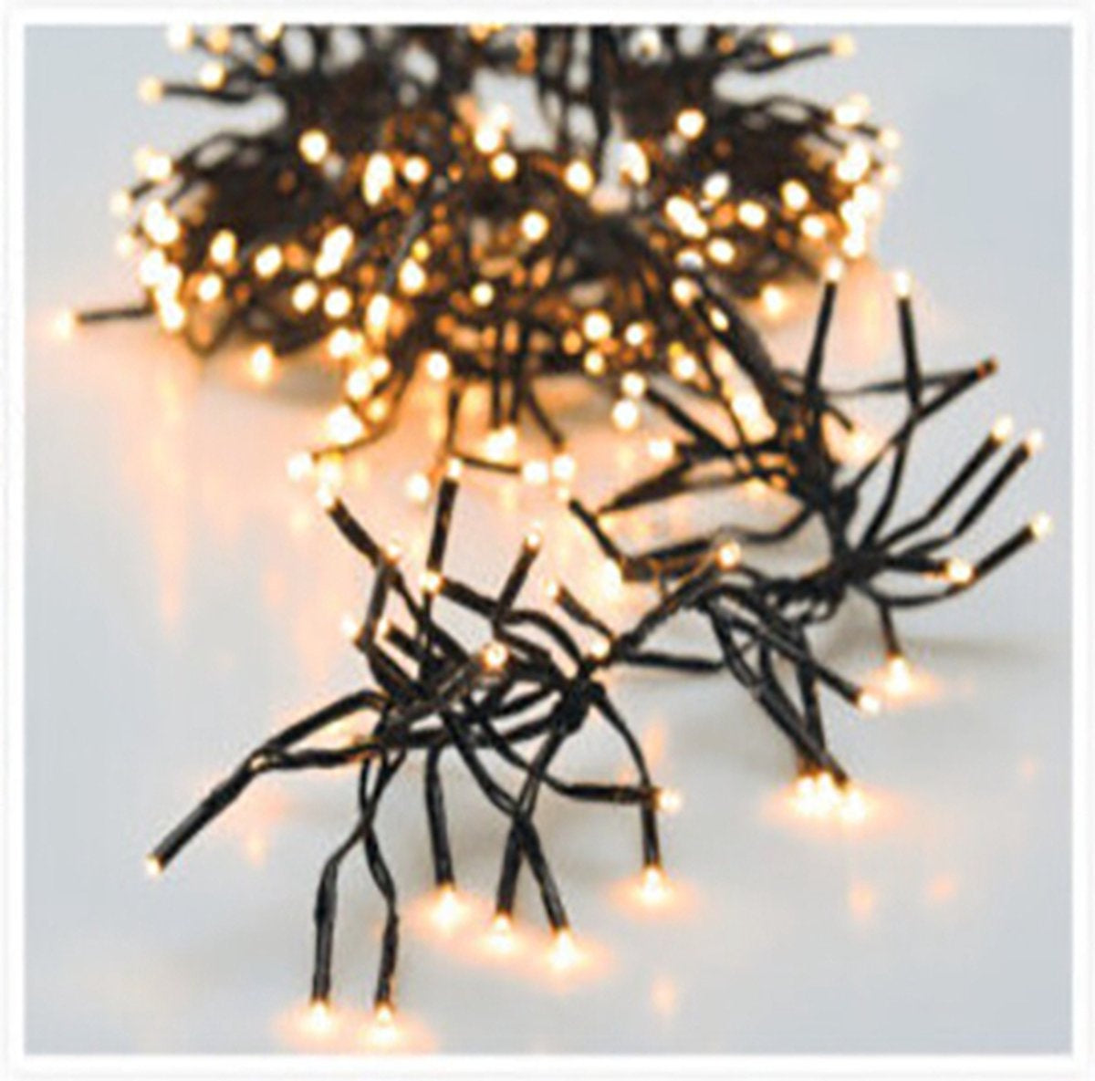 Guirlande de Noël - 11 mètres - microcluster - 1512LED - Pour l'intérieur ET l'extérieur