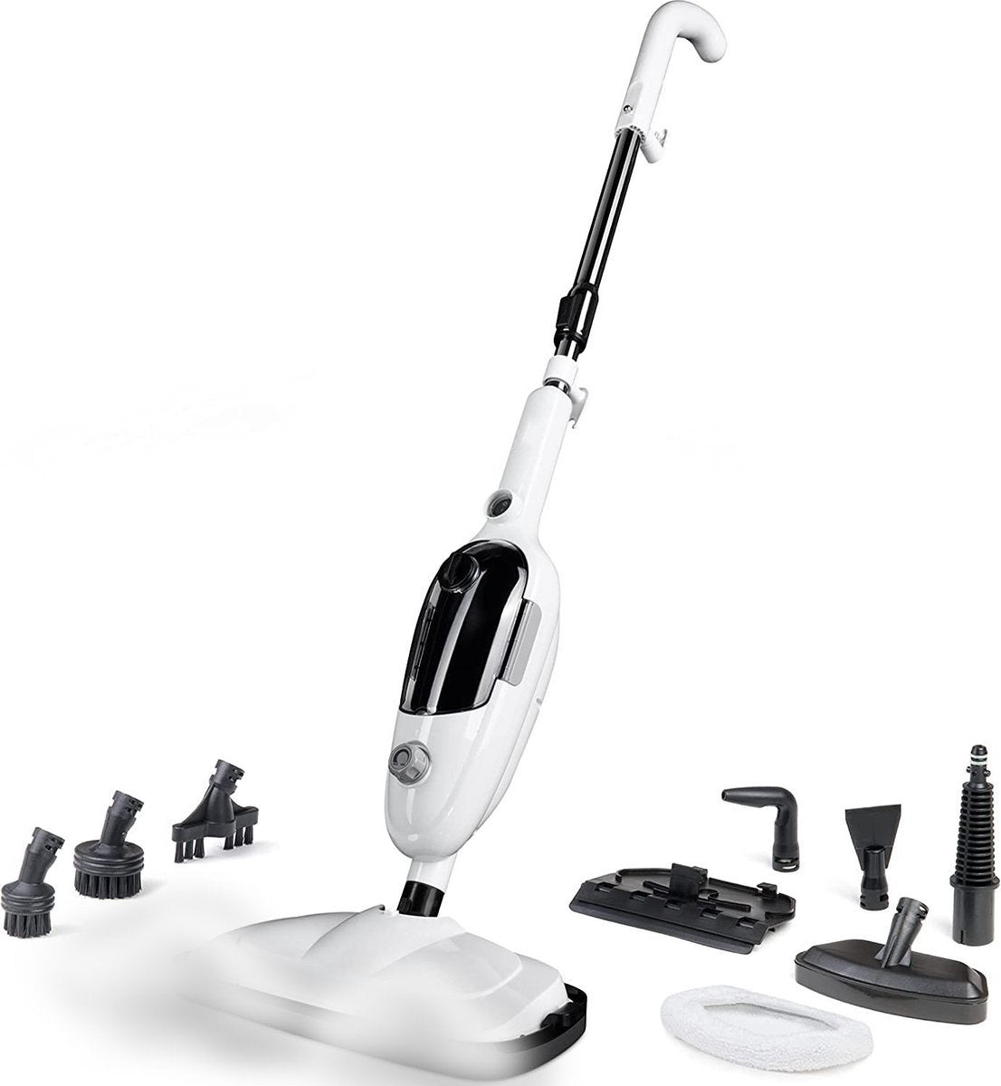 Balai Vapeur Multifonctions - URGOODS - Nettoyeur vapeur - Élimine 99.9% des Bactéries - Manche extensible