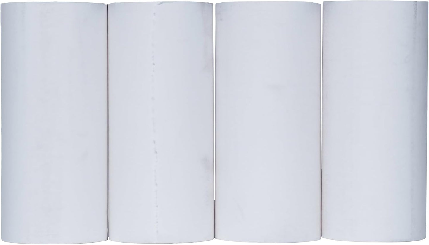 Denver PP-40 rouleau de papier pour imprimante - largeur du rouleau 57 mm - vierge - 4 pièces