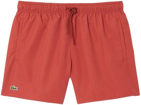 Short de bain Lacoste pour homme, marron - Taille M