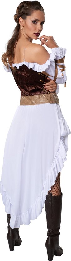dressforfun - Costume de gardienne de palais steampunk pour femme, taille S - déguisements, costumes d'Halloween, tenues de fête, tenues de carnaval, tenues de soirée - 302315