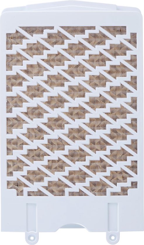 Lifetime Air - Refroidisseur d'air et refroidisseur d'air - 22 x 24 x 53,5 cm - Plastique blanc - Puissance 80W - Avec 3 vitesses et minuterie - Comprend les éléments de refroidissement et la télécommande - Refroidissement mobile