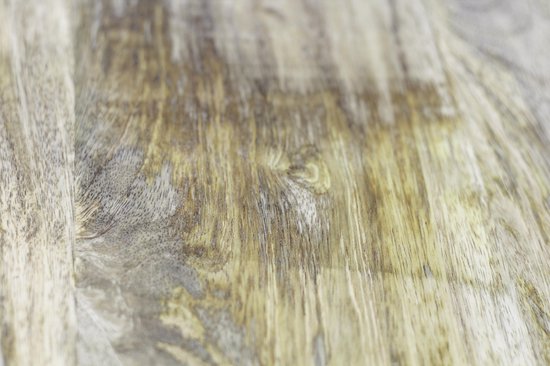 Collection HSM Table d'appoint Read - naturel/noir - bois de manguier/fer