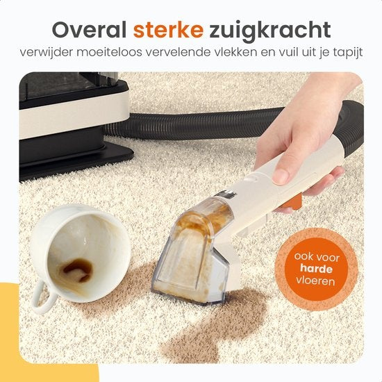 Nettoyeur de tapis Goliving - Machine à nettoyer les tapis - Nettoyeur de taches - Nettoyeur de canapé - Machine à nettoyer - Aspirateur